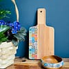 New Mix Tile painted effect Snack Bowl Monkey Pod Salad bowl One - Image 16