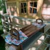 Mix Tile Painted Effect Platter Stand 17cm (H) x 15cm (W) x 52cm (L) - Image 12