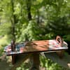Mix Tile Painted Effect Platter Stand 17cm (H) x 15cm (W) x 52cm (L) - Image 11