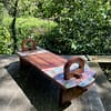 Mix Tile Painted Effect Platter Stand 17cm (H) x 15cm (W) x 52cm (L) - Image 9