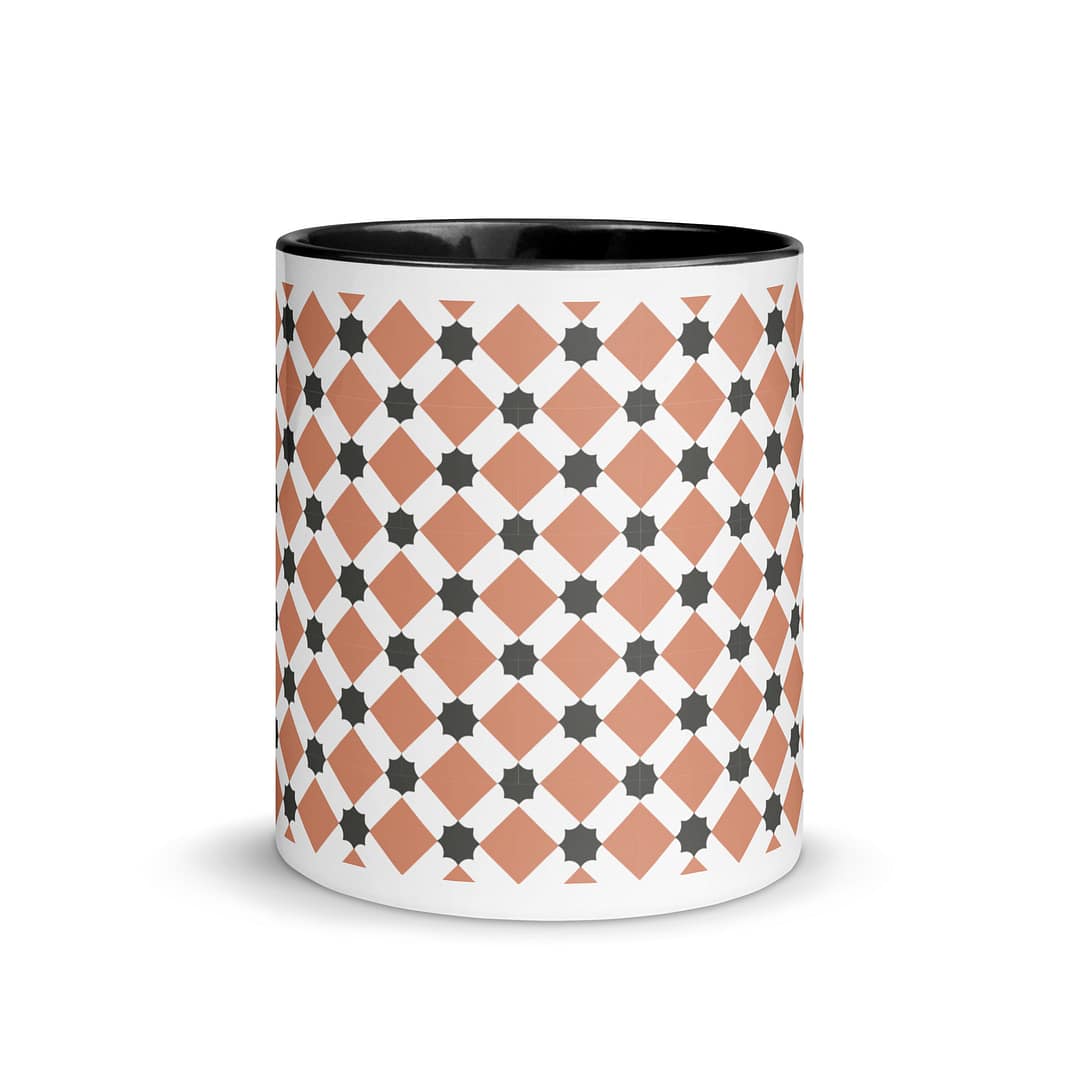 Pink Diamond Mug with Color Inside - Image 3