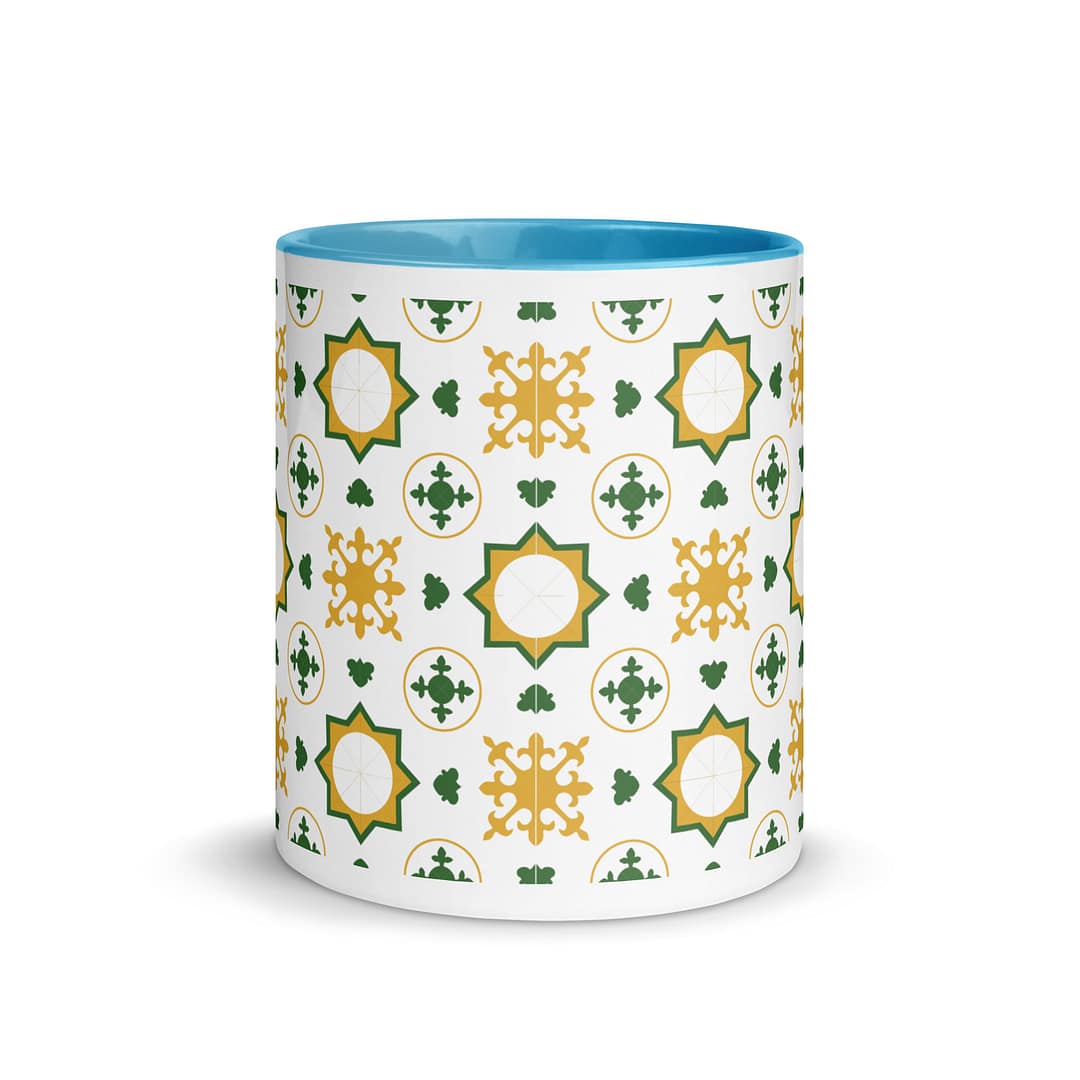Nanna Bugia Tile Mug with Color Inside - Image 12