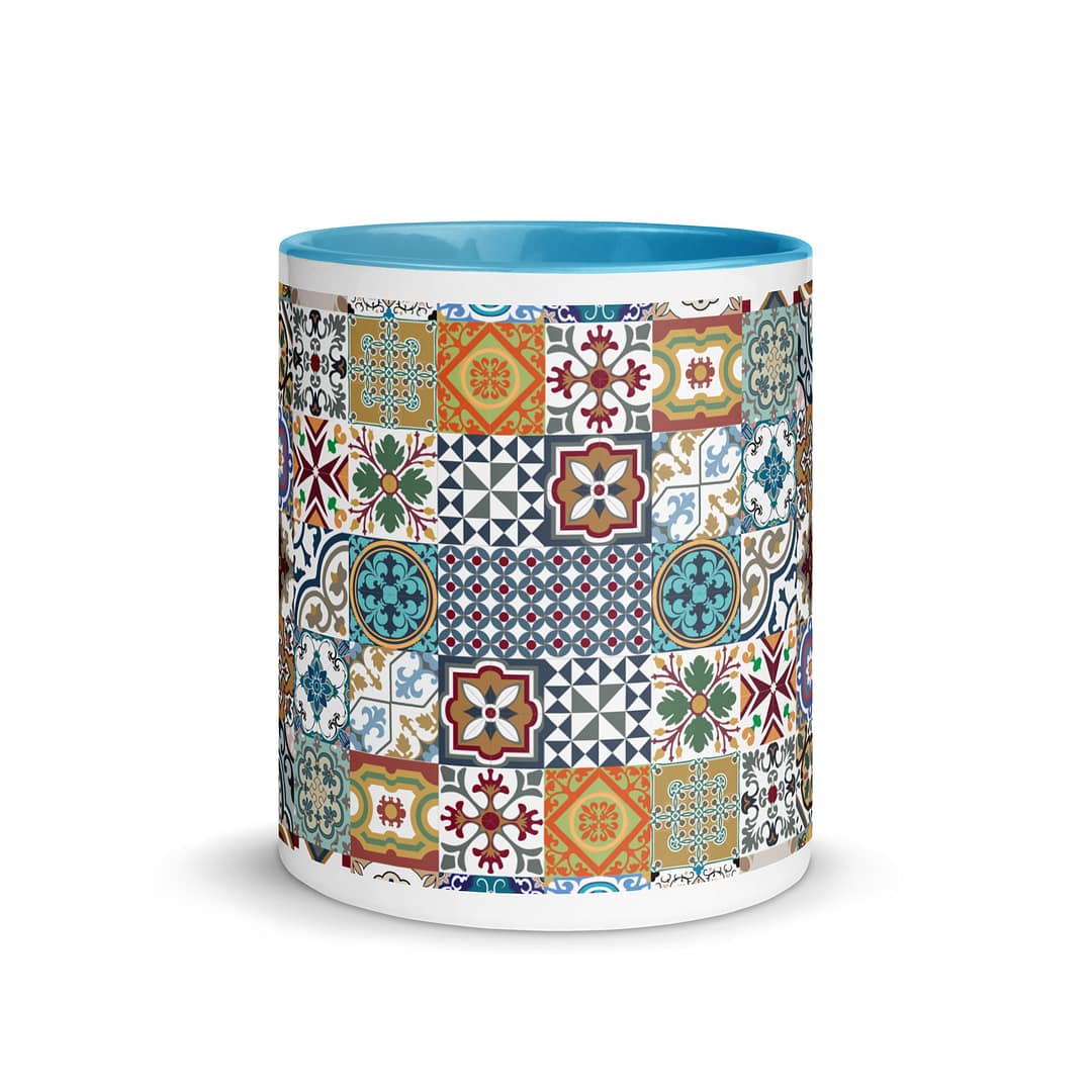 New Mix Tile Mug with Color Inside - Image 12