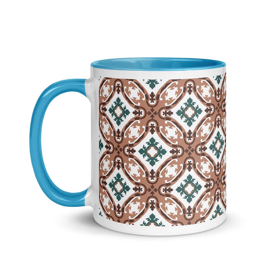 Attard Tile Mug with Color Inside - Image 13