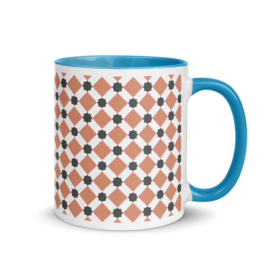 Pink Diamond Mug with Color Inside - Image 11
