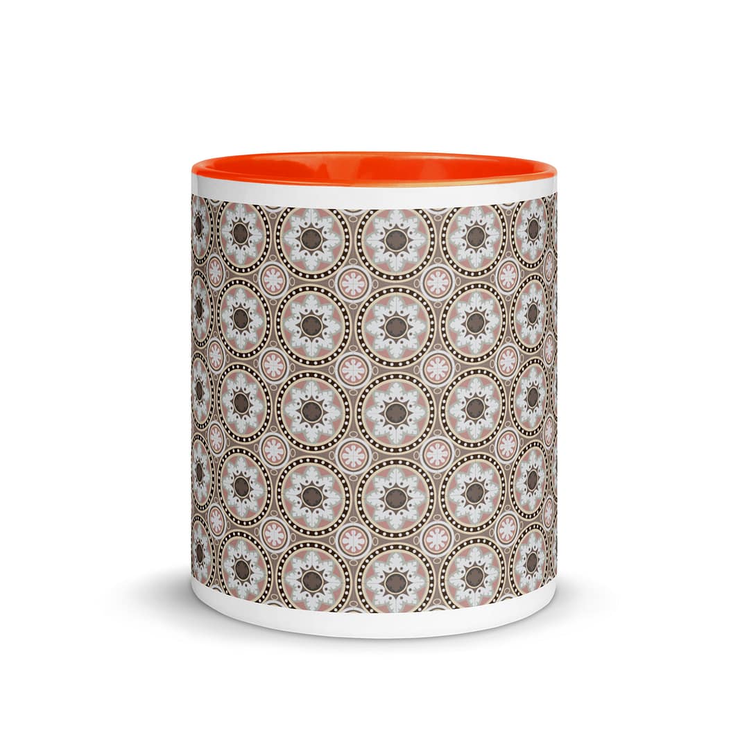 Queens Residence Tile Mug with Color Inside - Image 9