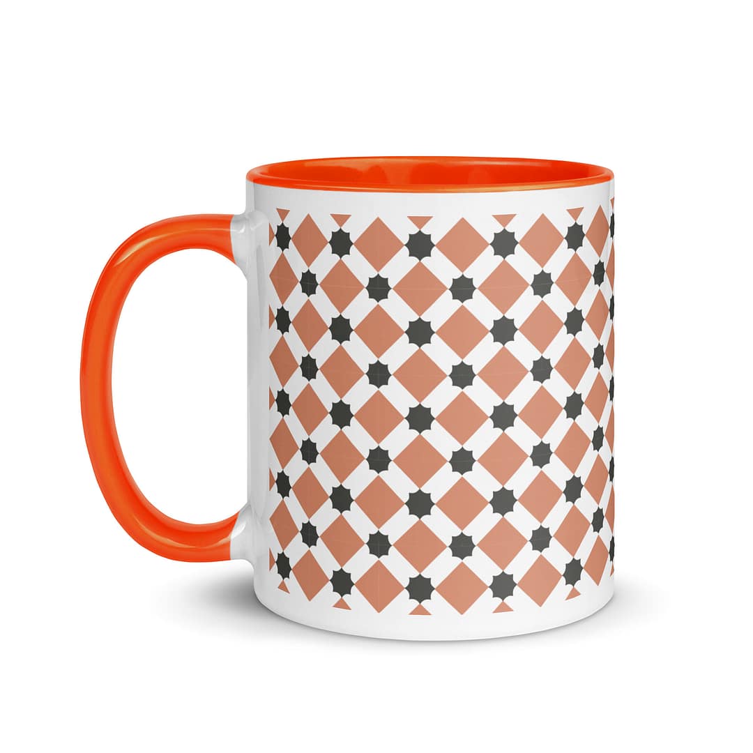 Pink Diamond Mug with Color Inside - Image 10