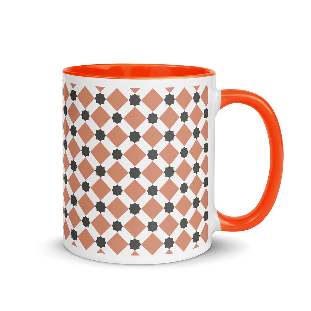 Pink Diamond Mug with Color Inside - Image 8