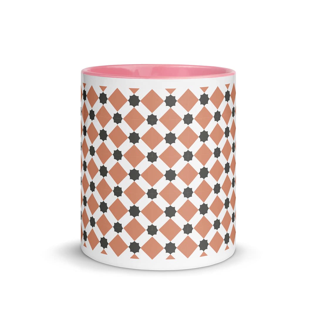 Pink Diamond Mug with Color Inside - Image 15