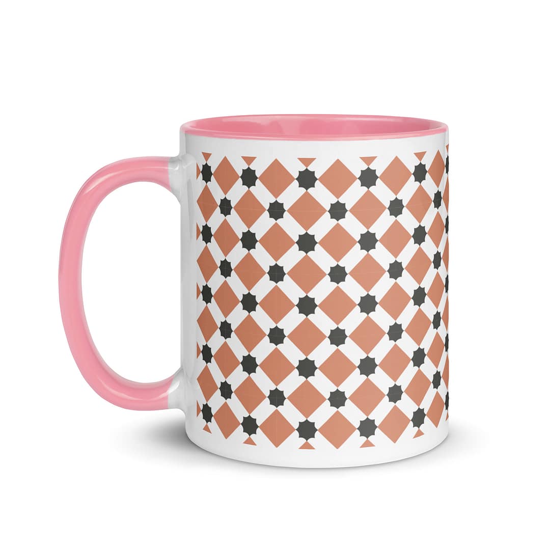 Pink Diamond Mug with Color Inside - Image 16