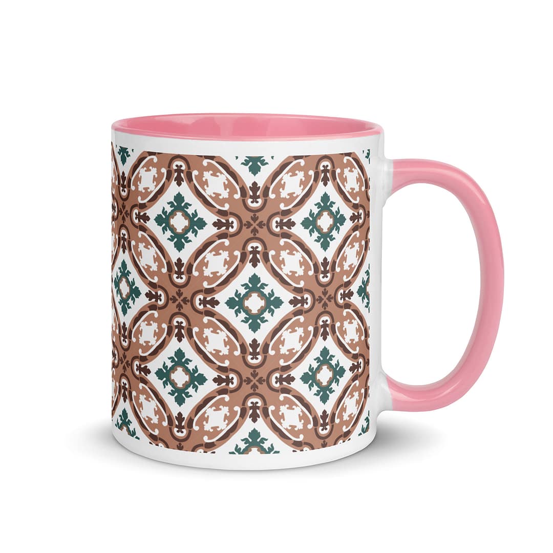 Attard Tile Mug with Color Inside - Image 14