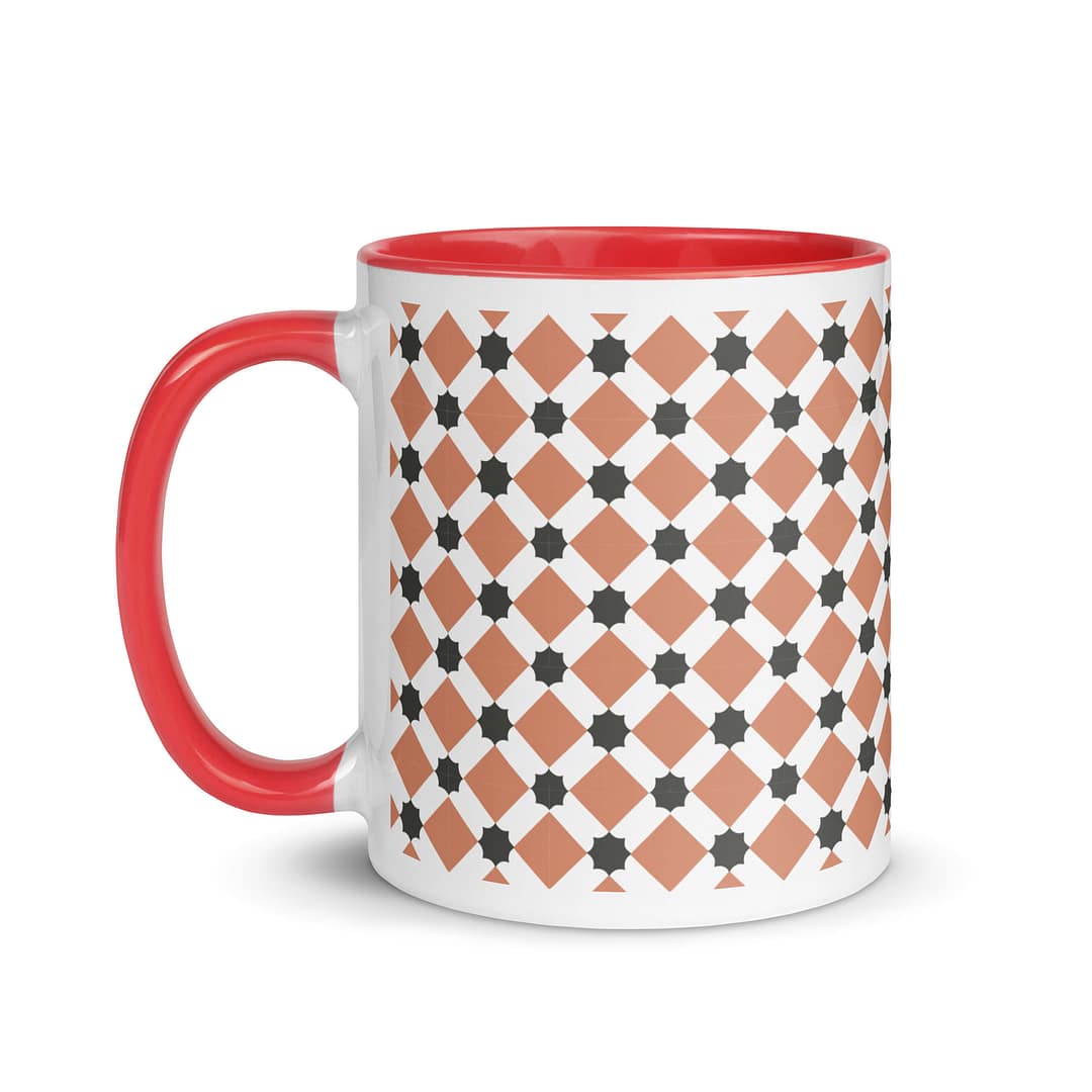 Pink Diamond Mug with Color Inside - Image 7