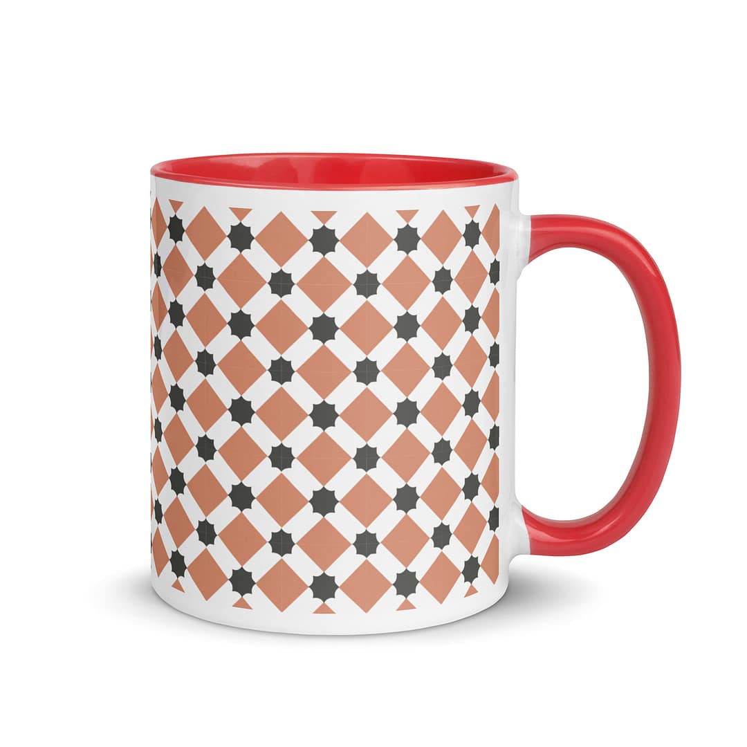 Pink Diamond Mug with Color Inside - Image 5