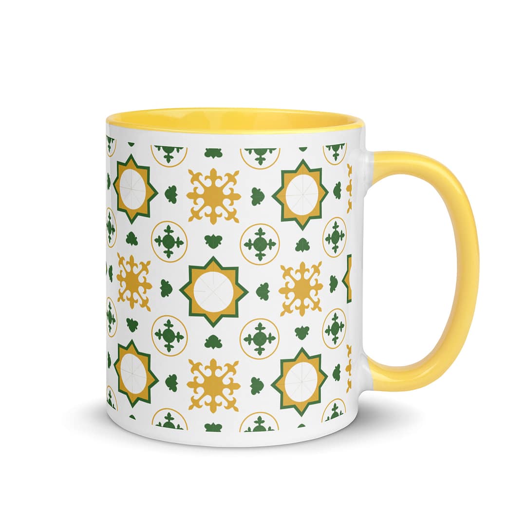 Nanna Bugia Tile Mug with Color Inside - Image 17