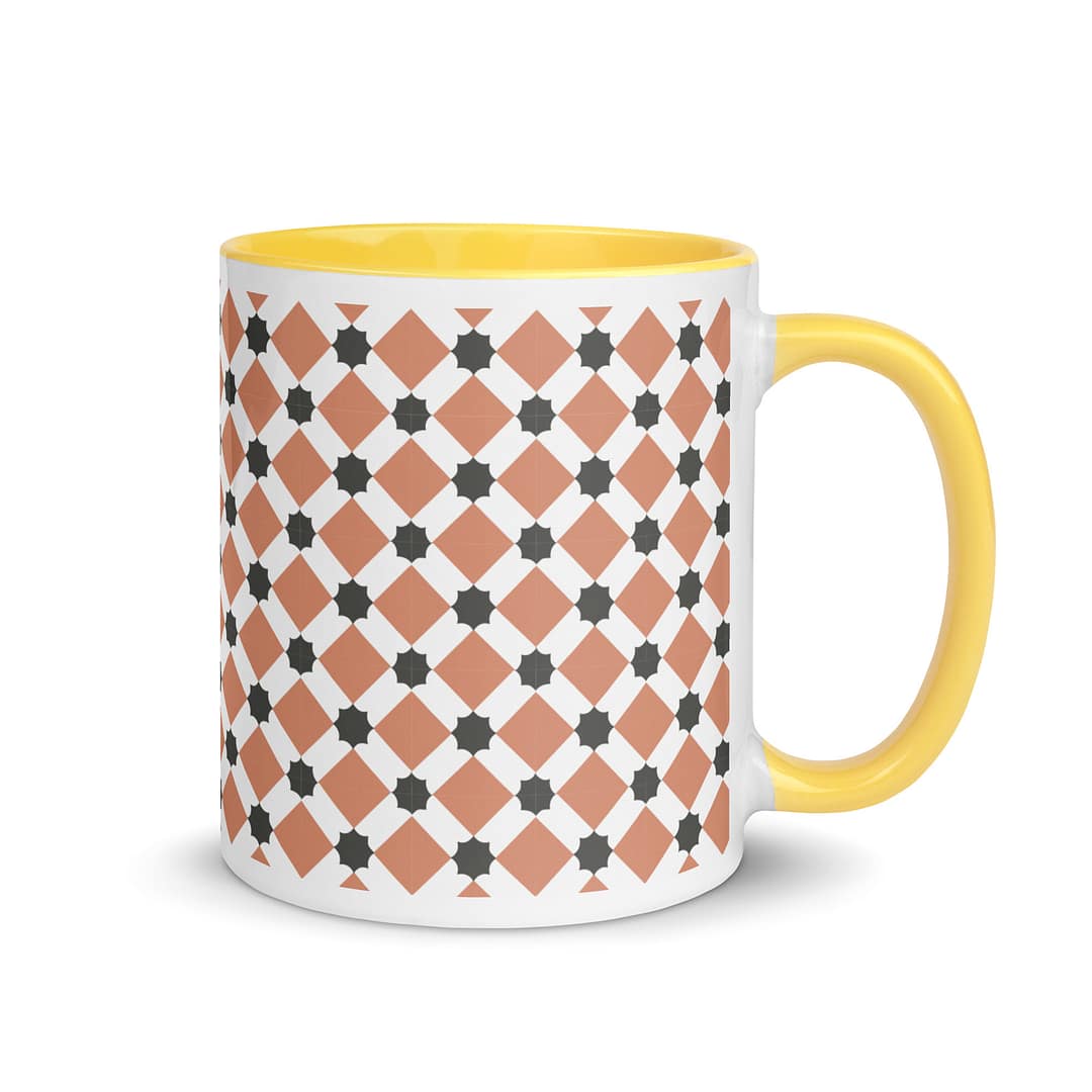 Pink Diamond Mug with Color Inside - Image 17