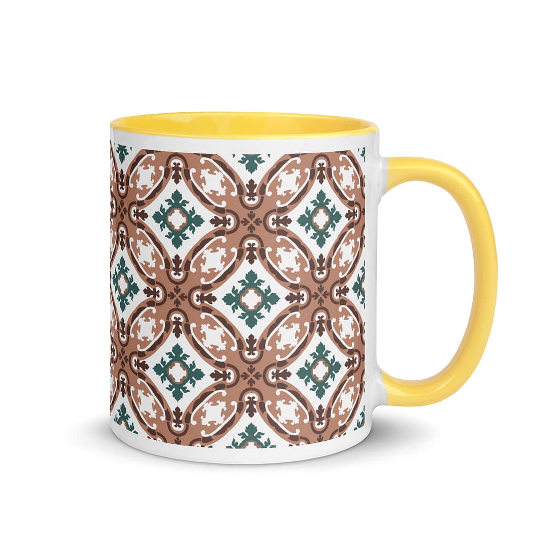 Attard Tile Mug with Color Inside - Image 17