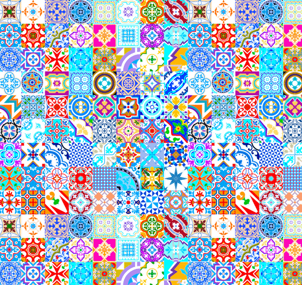 Bright Blue Mix