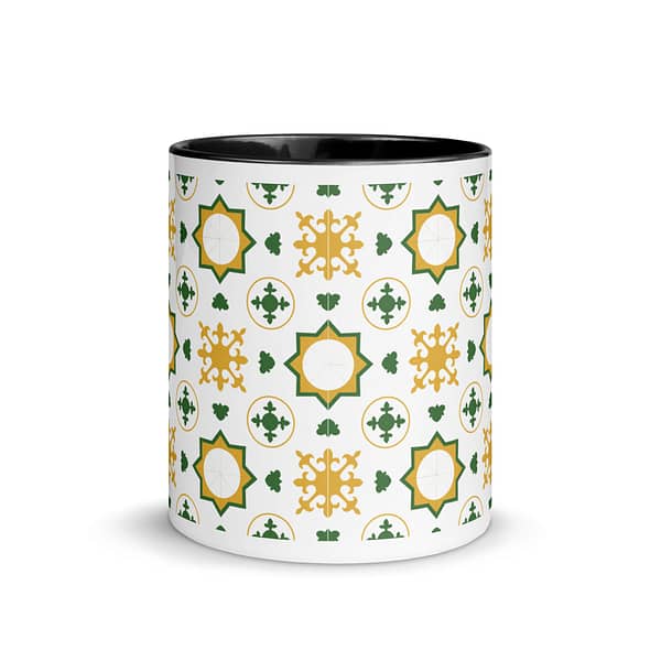 Nanna Bugia Tile Mug with Color Inside - Image 3