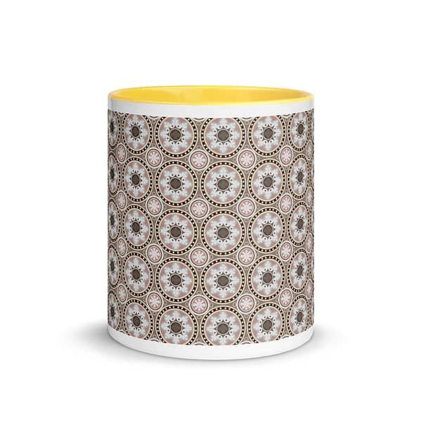 Queens Residence Tile Mug with Color Inside
