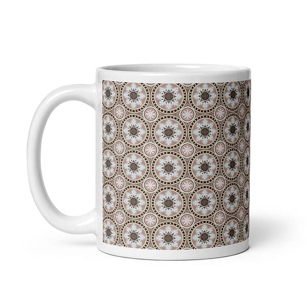 Queens Residence Nanna's Kitchen White glossy mug - Image 2