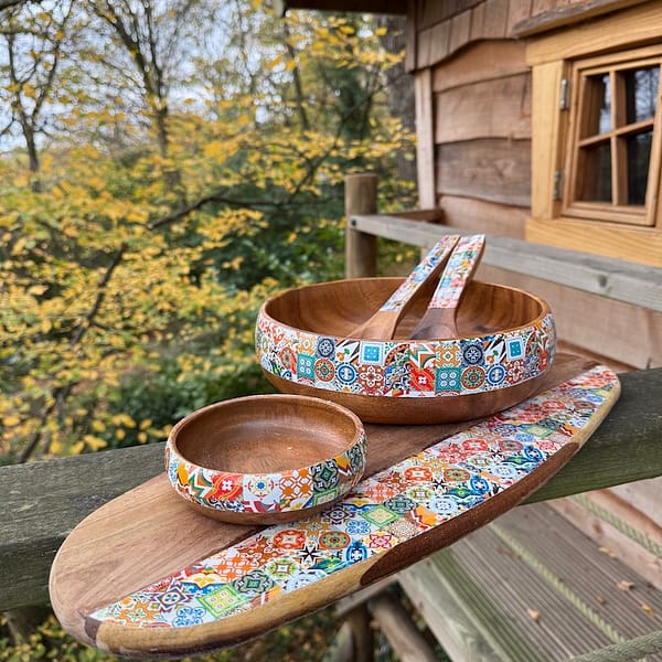 Mix Tile Painted Effect Tile Gift Set